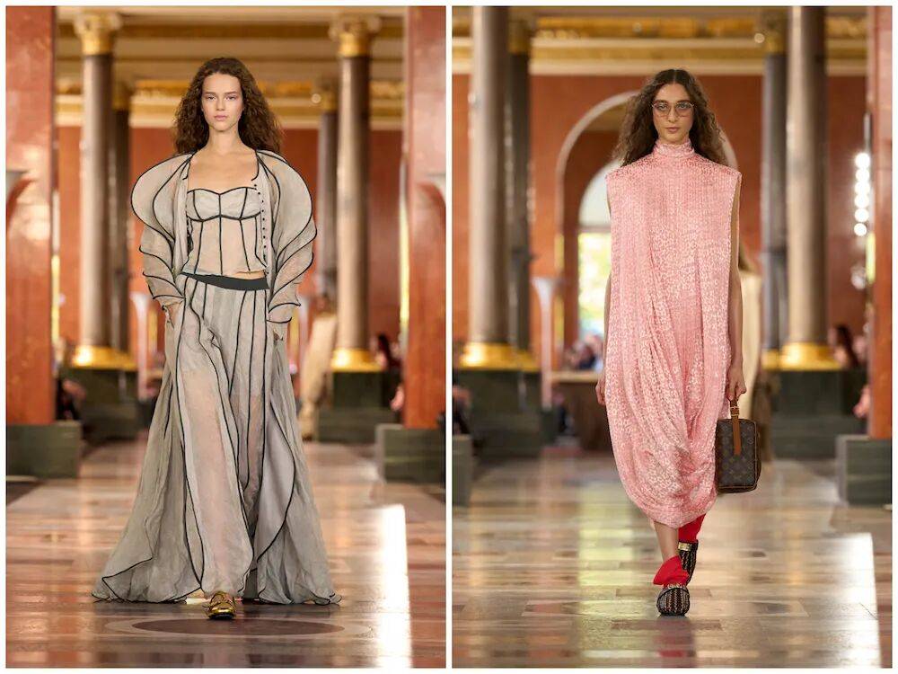 威登、爱马仕、巴黎世家、Miu Miu等12家品牌AG真人国际巴黎时装周精彩一览:迪奥、香奈儿、路易(图33) 威登、爱马仕、巴黎世家、Miu Miu等12家品牌AG真人国际巴黎时装周精彩一览:迪奥、香奈儿、路易(图33)